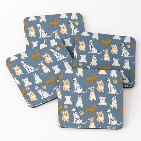 Item preview, Cute Cartoon Dogs Seamless Pattern Design designed and sold by tarzbol.