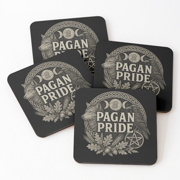 Item preview, Pagan Pride – Wolf, Raven & Triple Moon | SVT Pagan Pride Series designed and sold by SEVERTREND APPAREL .