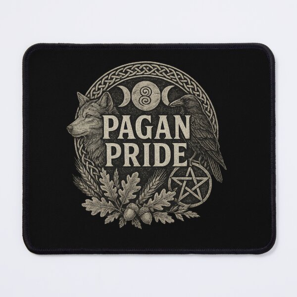 Item preview, Pagan Pride – Wolf, Raven & Triple Moon | SVT Pagan Pride Series designed and sold by SEVERTREND APPAREL .