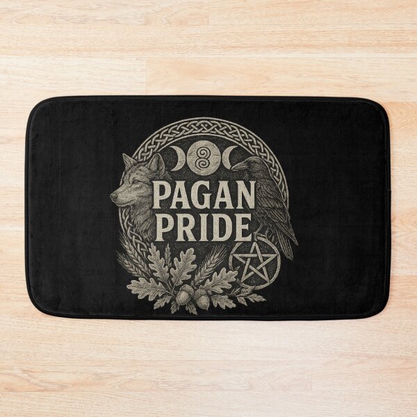 Item preview, Pagan Pride – Wolf, Raven & Triple Moon | SVT Pagan Pride Series designed and sold by SEVERTREND APPAREL .