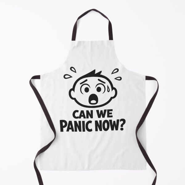 Item preview, Can We Panic Now Relatable Chibi Art designed and sold by inaveed.