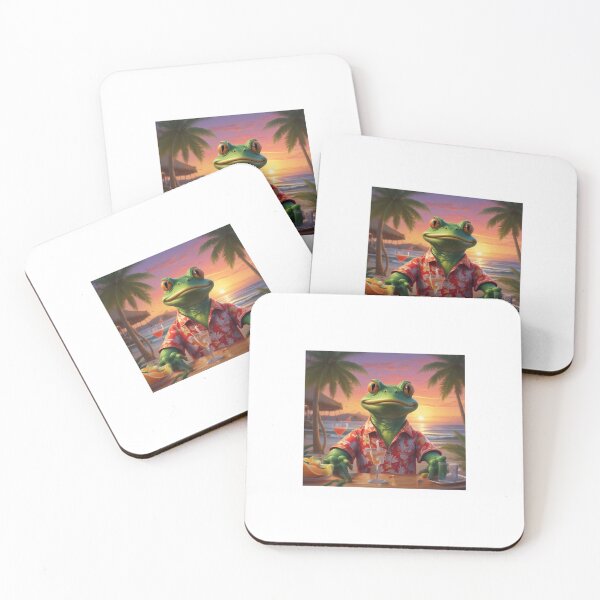 Item preview, The Beach Frog designed and sold by STYLIQ-Art.