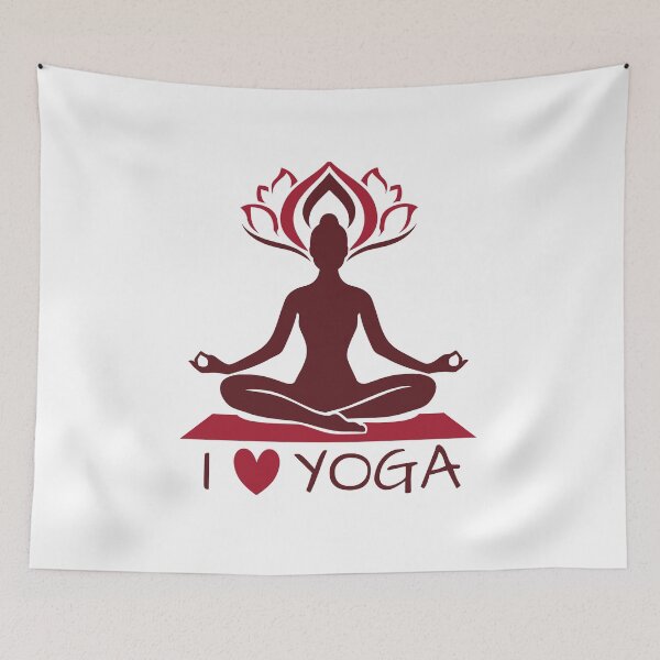 Item preview, I love Yoga designed and sold by aipolohu.