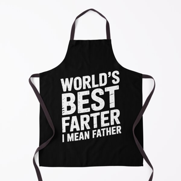 Item preview, World’s Best Farter I Mean Father – Funny Dad Joke Quote designed and sold by flagylART.