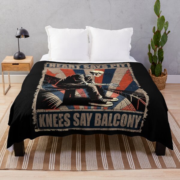 Item preview, Heart Says Pit Knees Say Balcony designed and sold by MackenzieBin.