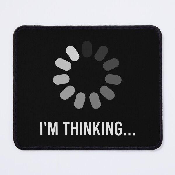 Item preview, I'm Thinking designed and sold by kolshi-shop.