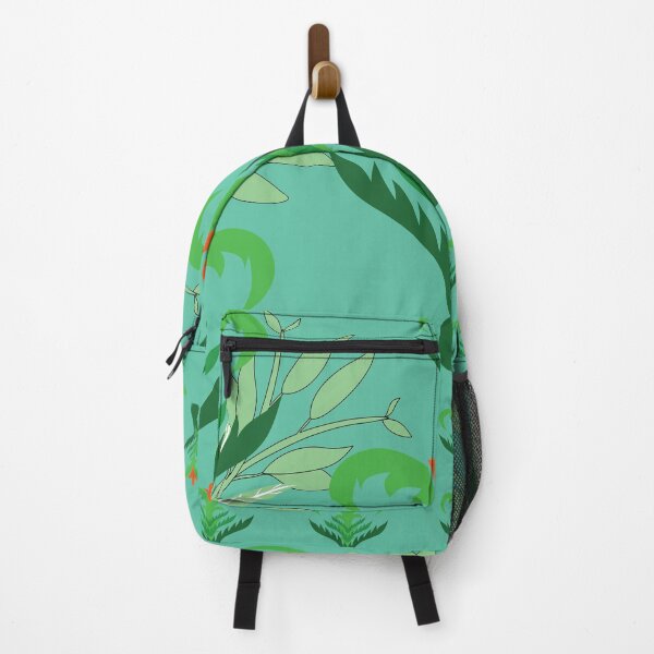 Item preview, Tropical Night Bloom – Botanical Pattern in Fresh Breeze Leaves designed and sold by OIL Pattern Design .