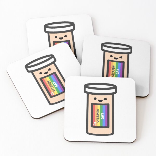 Item preview, Vitamin gay  designed and sold by ugh-lines.