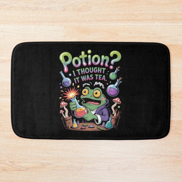 Item preview, grumpy frog - antisocial animal - zero hops given - lazy mood - funny introvert frog - frog bard - druid frog - rogue frog - fantasy parody - coffee frog - frog at work - relatable frog designed and sold by JansenGS.