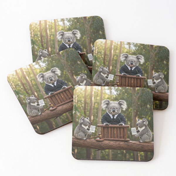 Item preview, A koala as a diplomat designed and sold by STYLIQ-Art.