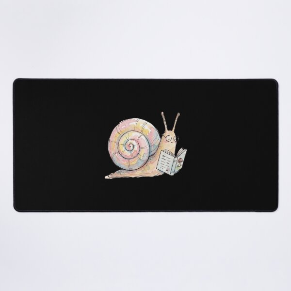 Item preview, The Scholar Snail Vintage Dark Academia Reader designed and sold by ForestLibrary.