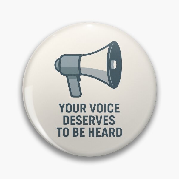 Item preview, your voice deserves to be heard designed and sold by xianxiu-ling.