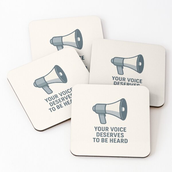 Item preview, your voice deserves to be heard designed and sold by xianxiu-ling.