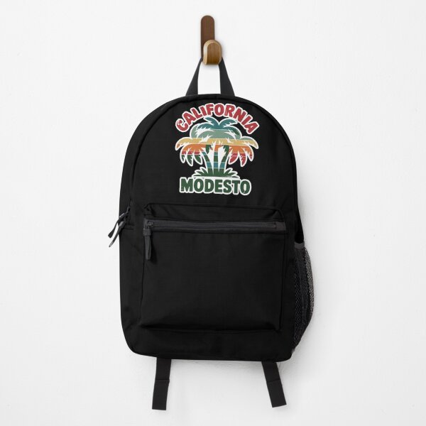 Item preview, Modesto California Vintage Palm Tree – Retro Travel Design designed and sold by VividOrganica.