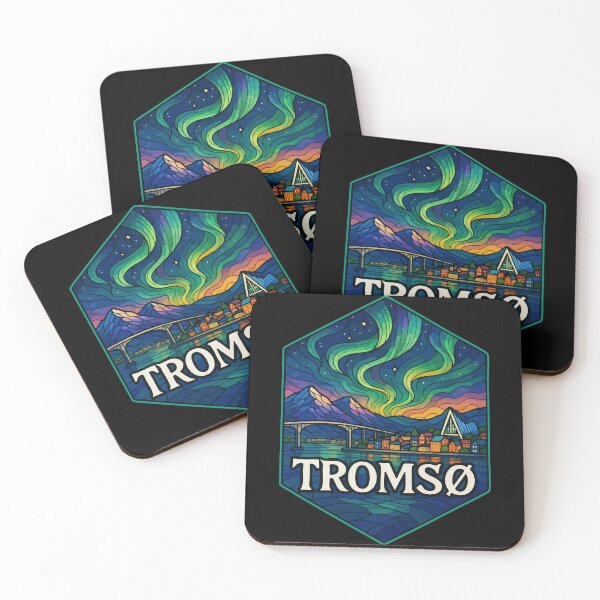 Item preview, Tromso Stained Glass Art Travel designed and sold by TomFrontierArt.