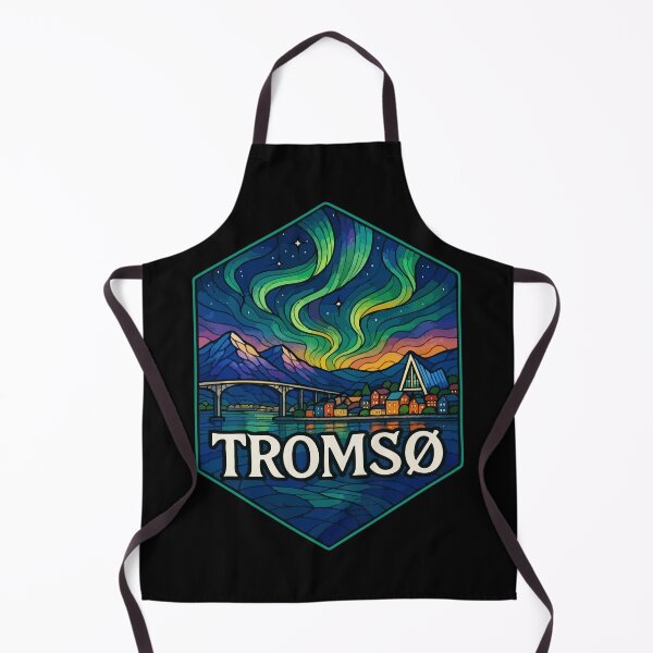 Item preview, Tromso Stained Glass Art Travel designed and sold by TomFrontierArt.