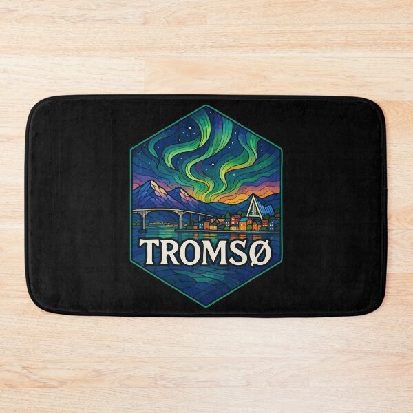 Item preview, Tromso Stained Glass Art Travel designed and sold by TomFrontierArt.