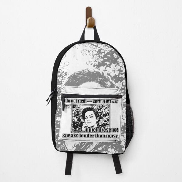 Item preview, Quiet Strength of Spring – Black & White Zen Art Print designed and sold by ArhiStrategOne.