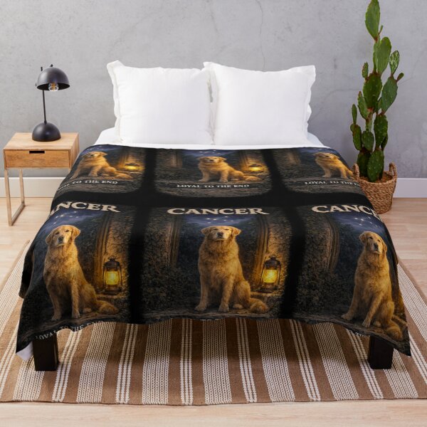 Item preview, Cancer Zodiac Dog – Loyal to the End Astrology Art designed and sold by TroyTheTerrific.