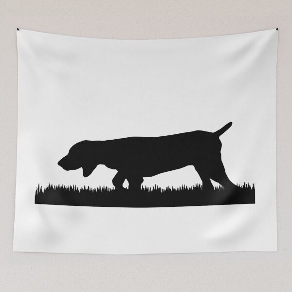 Item preview, Hunting Dog Silhouette designed and sold by louu69.