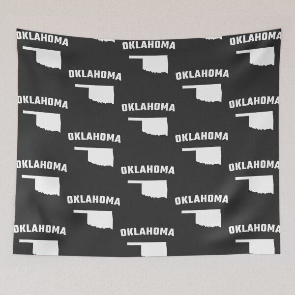 Item preview, Oklahoma State Pride - Classic White Silhouette designed and sold by mashmosh.