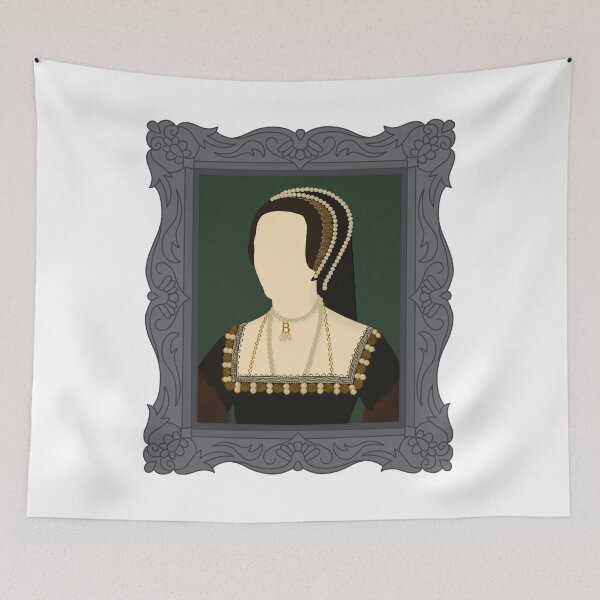 Item preview, Queen Tudor Anne Boleyn Silver Frame designed and sold by FreeOrca.