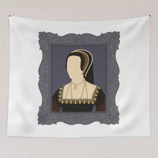 Item preview, Queen Tudor Anne Boleyn Silver Frame designed and sold by FreeOrca.