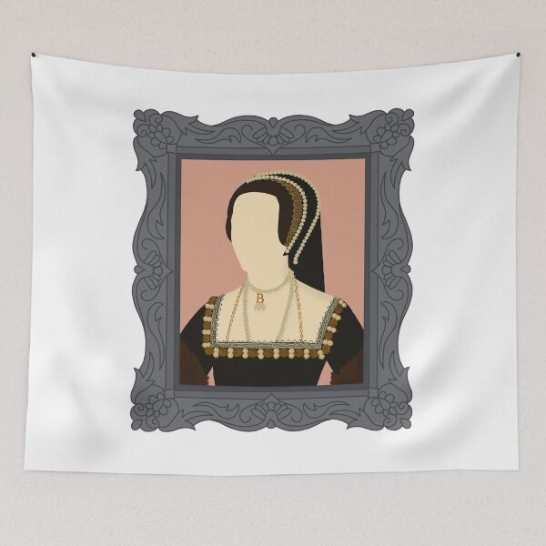 Item preview, Queen Tudor Anne Boleyn Silver Frame designed and sold by FreeOrca.