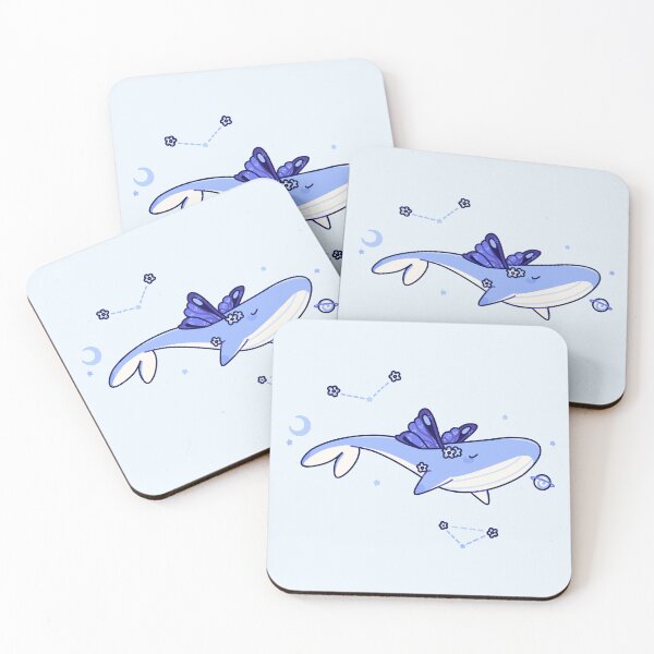 Item preview, Aesthetic butterfly whale designed and sold by SilAchan.