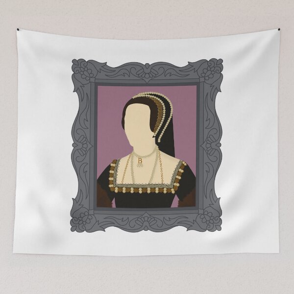 Item preview, Queen Tudor Anne Boleyn Silver Frame designed and sold by FreeOrca.