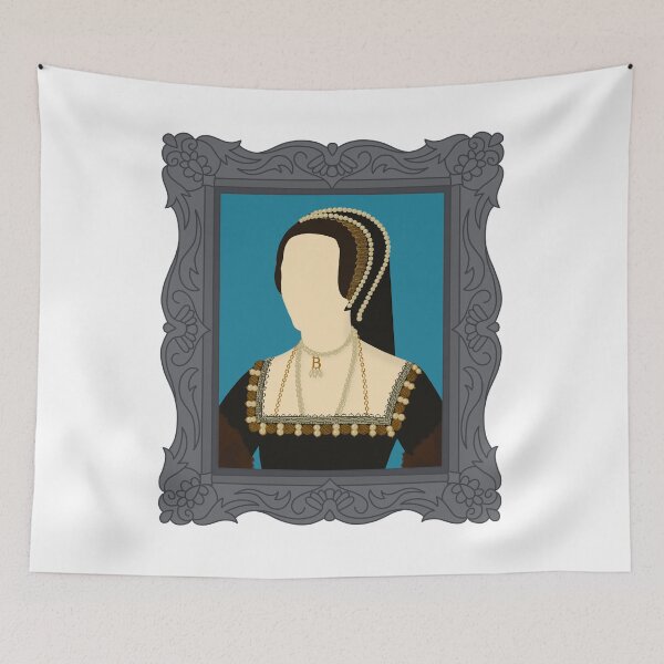 Item preview, Queen Tudor Anne Boleyn Silver Frame designed and sold by FreeOrca.