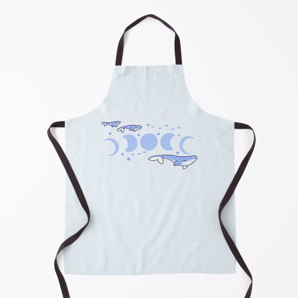 Item preview, Aesthetic moon phase whales designed and sold by SilAchan.