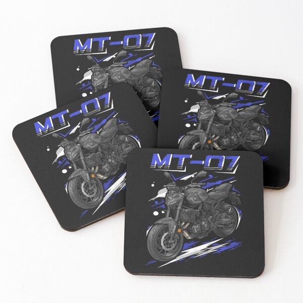 Item preview, Yamaha MT-07 2025 (Matte Charcoal Black) for Motorcycle Riders designed and sold by MotoApparelHub.