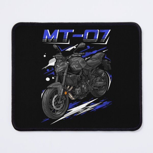 Item preview, Yamaha MT-07 2025 (Matte Charcoal Black) for Motorcycle Riders designed and sold by MotoApparelHub.