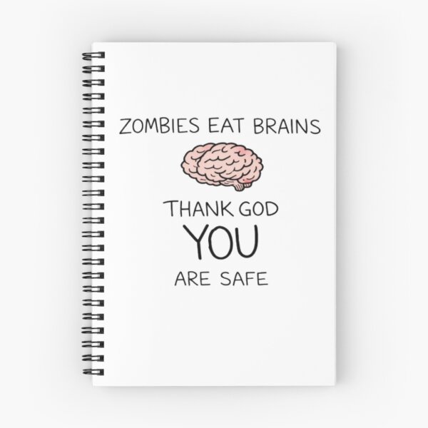 Item preview, Zombies Eat Brains – Thank God You Are Safe designed and sold by JOANNASKAH.