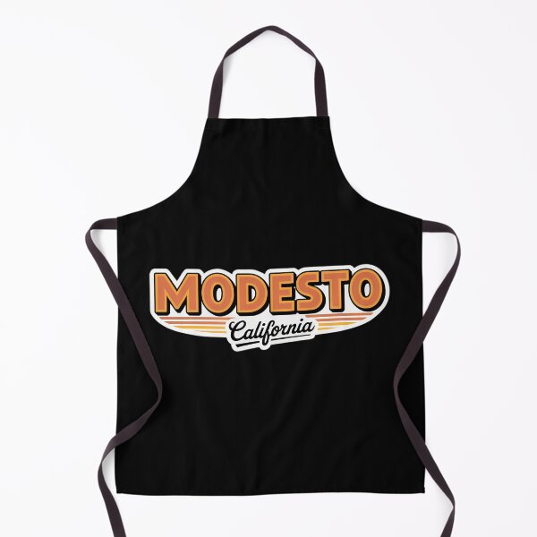 Item preview, Modesto California Retro Typography – Vintage City Logo Design designed and sold by VividOrganica.