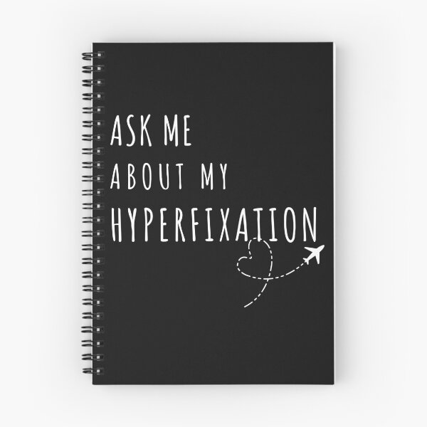 Item preview, Ask Me About My Hyperfixation Minimal Typography Design designed and sold by glowtrendz.