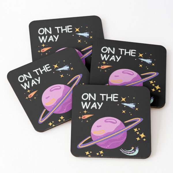 Item preview, Cute Space Planet — On the Way designed and sold by Mix Mood.