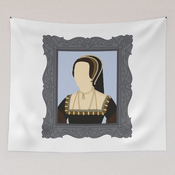 Item preview, Queen Tudor Anne Boleyn Silver Frame designed and sold by FreeOrca.