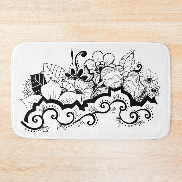 Item preview, Flowers and swirls designed and sold by ZeborahGrace.
