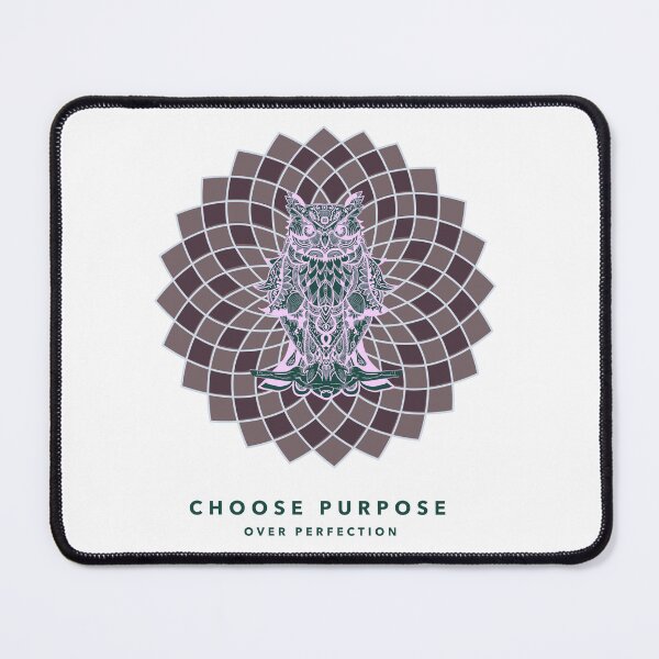 Item preview, Choose Purpose Over Perfection / Women Motivational T-Shirt designed and sold by Live-Bloom-Art.