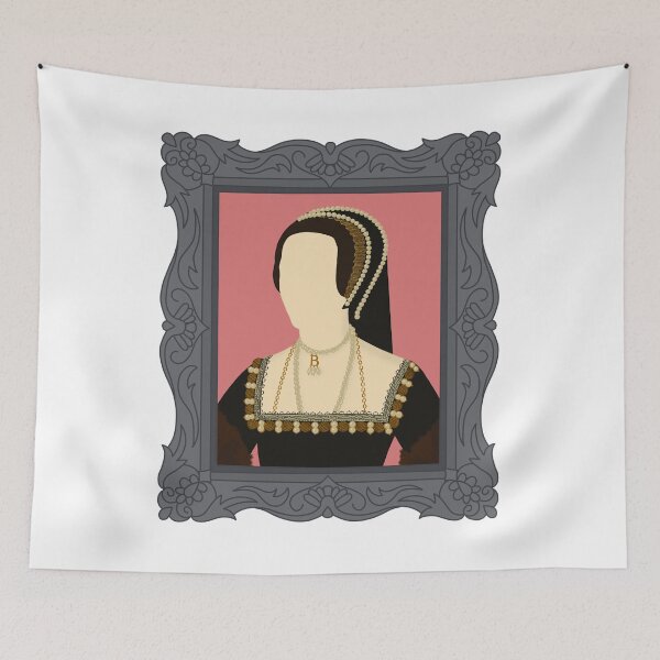 Item preview, Queen Tudor Anne Boleyn Silver Frame designed and sold by FreeOrca.