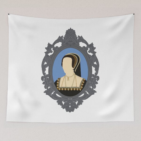 Item preview, Queen Tudor Anne Boleyn Silver Frame designed and sold by FreeOrca.