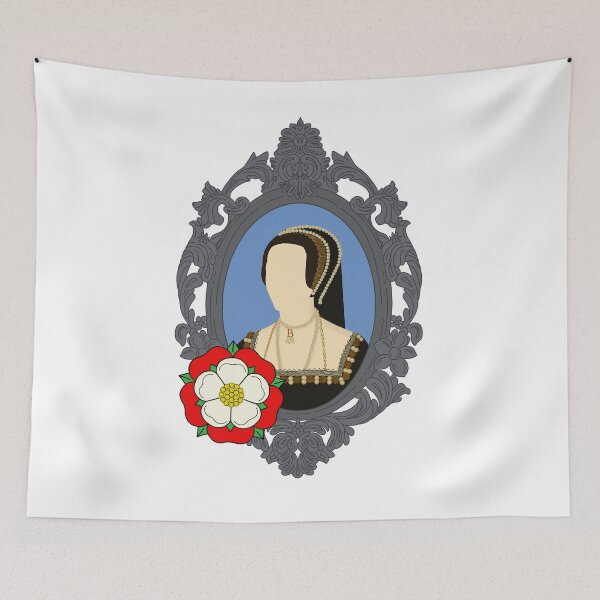 Item preview, Queen Tudor Anne Boleyn Silver Frame designed and sold by FreeOrca.