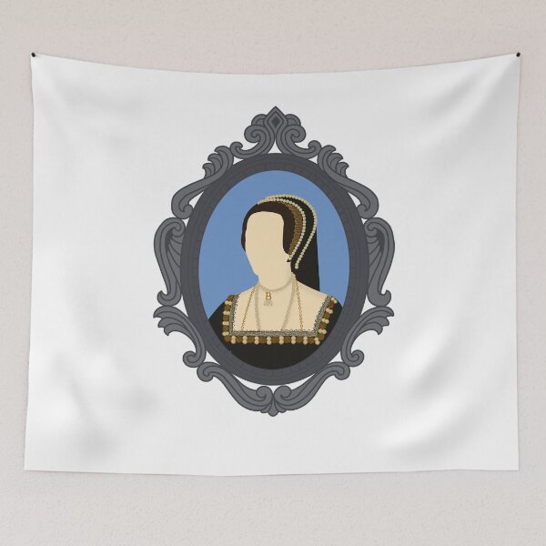 Item preview, Queen Tudor Anne Boleyn Silver Frame designed and sold by FreeOrca.