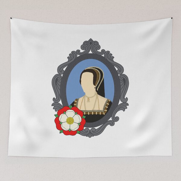 Item preview, Queen Tudor Anne Boleyn Silver Frame designed and sold by FreeOrca.