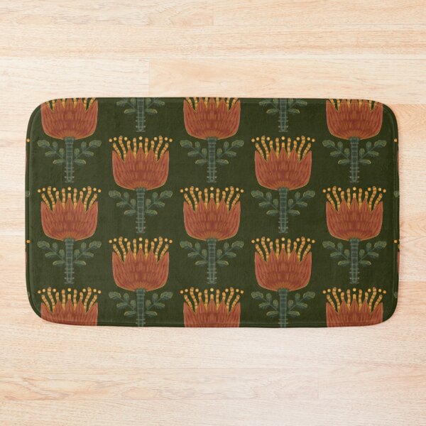 Item preview, Folkloric flower, tulip, colorful pattern designed and sold by Dormitria.