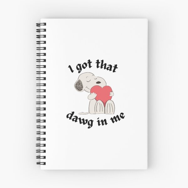 Item preview, "I got that dawg in me" Snoopy pun  designed and sold by almasmakes.