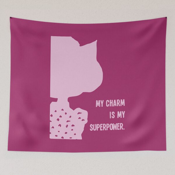 Item preview, sally's quotes : my charm is my superpower designed and sold by jaqebistyrli.