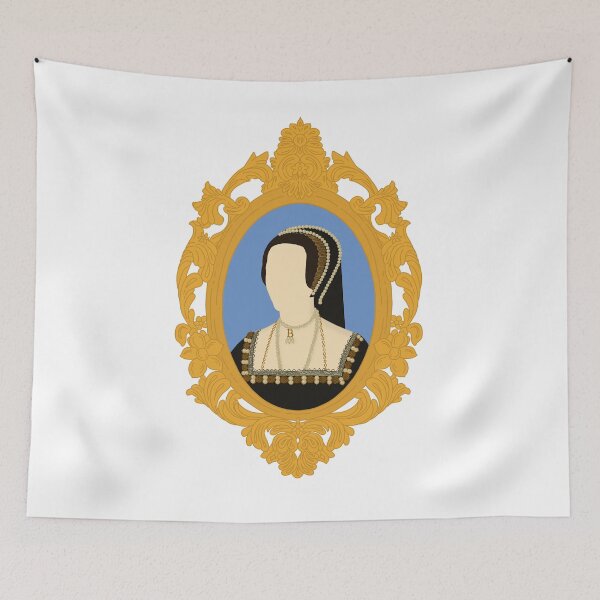 Item preview, Queen Tudor Anne Boleyn Golden Frame designed and sold by FreeOrca.